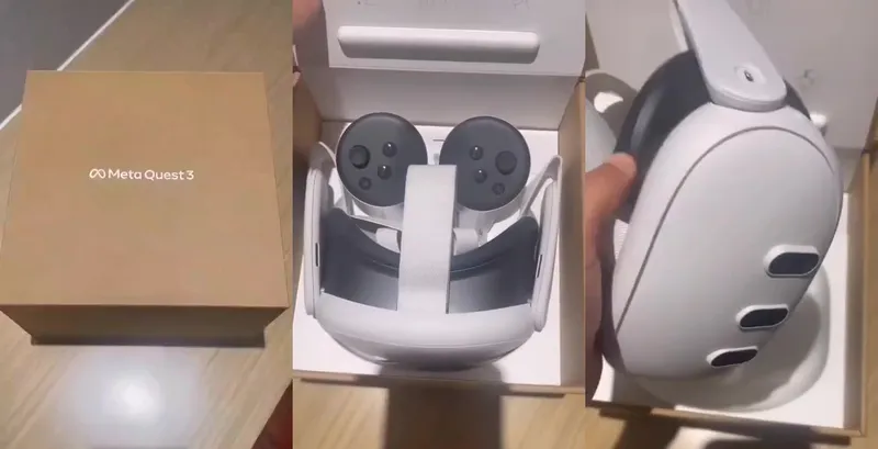 Quest 3 Unboxing Leak Reveals Package Contents & Glasses Support Feature