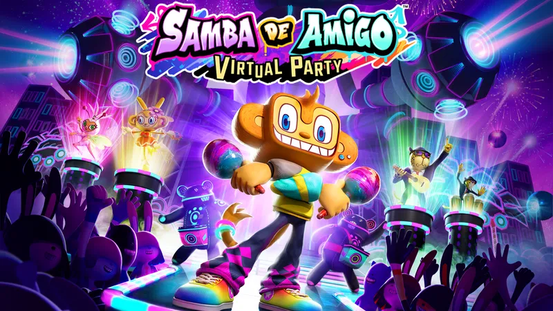 Samba De Amigo Virtual Party key art