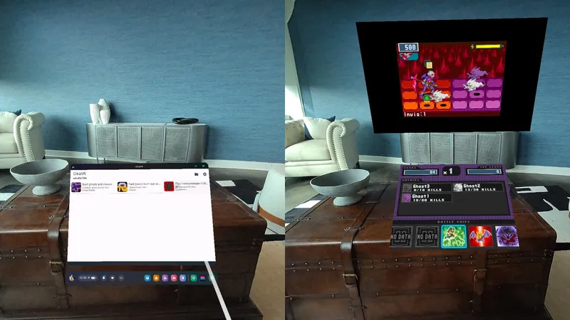 CitraVR screenshots on Meta Quest