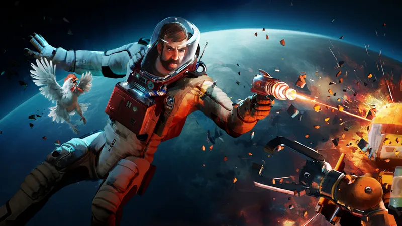 Breathedge: Cosmic Cluck VR Cleans Up Outer Space With A Talking Chicken