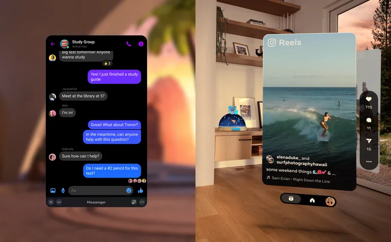 Meta "Reworking Some Of The Core UI Infrastructure" For 2D Apps On Quest