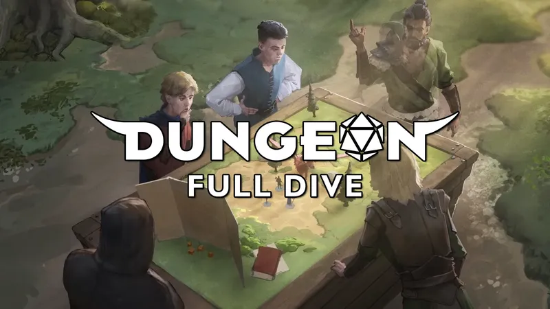 D&D-Based Dungeon Full Dive Tool Goes Free For Players, $50 For Game Masters