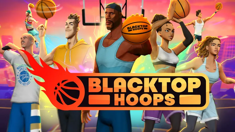 Blacktop Hoops VR key art