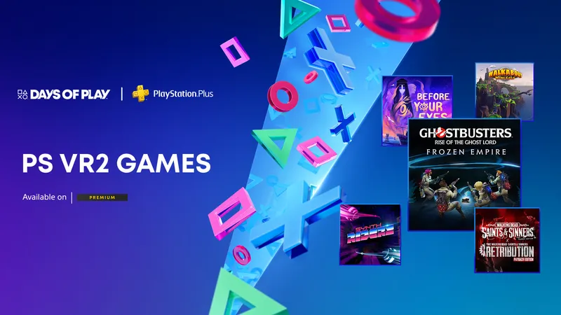 PlayStation Plus Premium PSVR 2 games