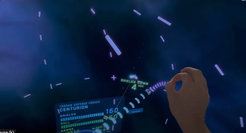 Eternal Starlight: Oversee Space Battles On Apple Vision Pro