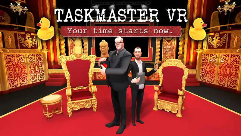 Taskmaster VR key art
