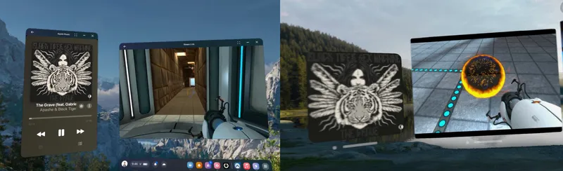 Multitasking With Quest 3 & Vision Pro Shows Why VR Needs Apps Like Steam & Apple Music