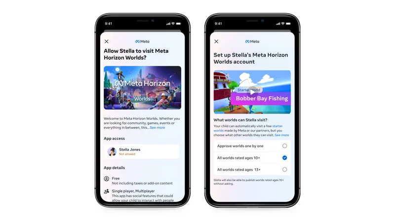Meta Rolls Out Parental Requests For Preteen Access To Horizon Worlds