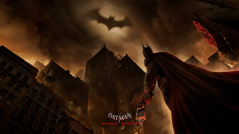 Batman: Arkham Shadow key art