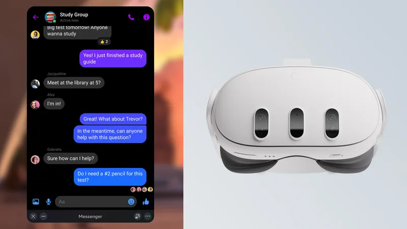 You Can Now Share Your First Person View In WhatsApp & Messenger Calls On Quest