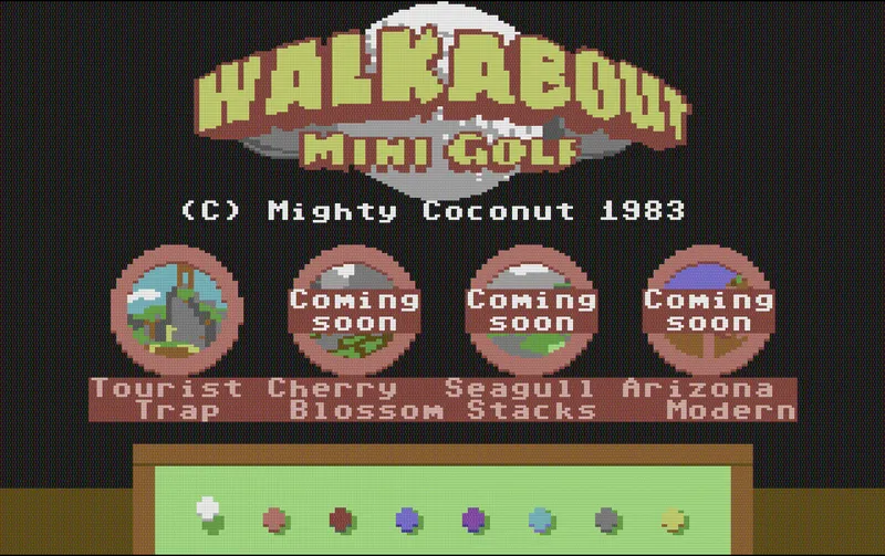 Retro Version Of Walkabout Mini Golf Now Playable In Arcade Legend & Web