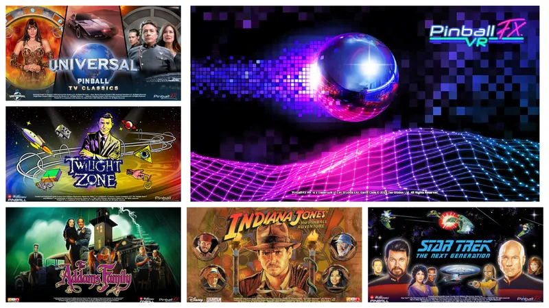 Pinball FX VR'S Tables On Quest 3 & 3S: Up Close With Star Trek, Addams Family, Indiana Jones, BSG & More