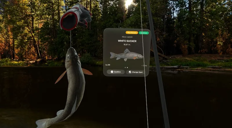 Real VR Fishing Devs Explore Hand Tracking With Fishing Haven On Apple Vision Pro