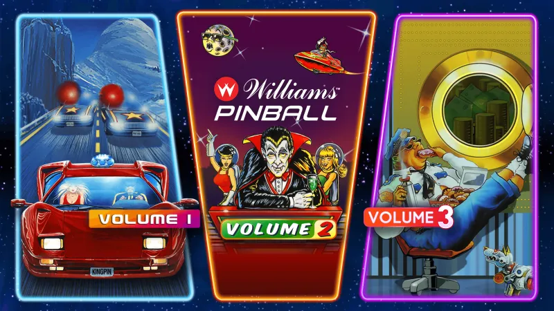 Pinball FX VR Gets Nine New Williams Tables Today