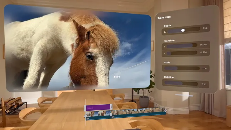Adobe Is Making A visionOS App For Editing Spatial Video