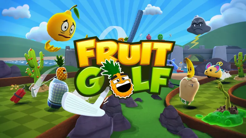 Fruit Golf Is A Quirky Asymmetrical VR Party Game