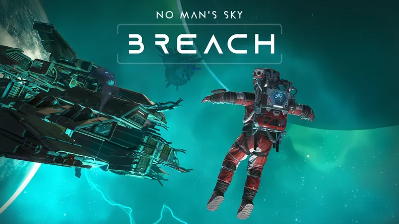 No Man's Sky Breach Update Lets You Salvage Parts From Space Wrecks