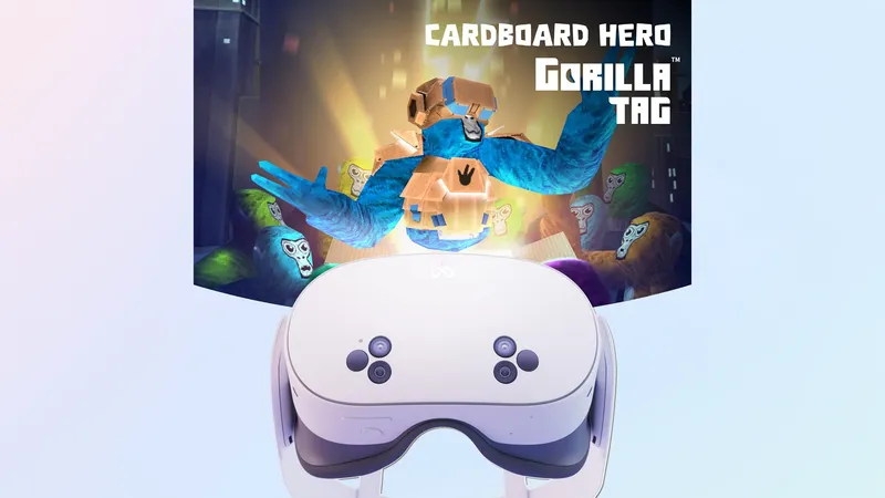 Quest 3S Gorilla Tag 'Cardboard Hero' Bundle Hits Amazon For $250
