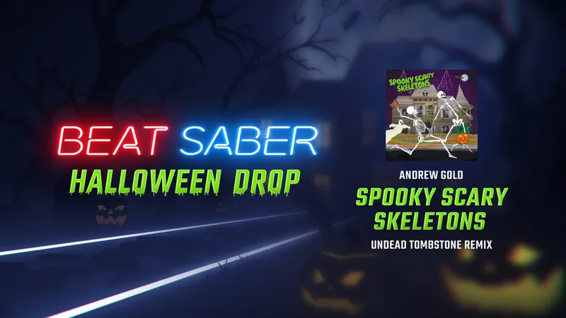 Beat Saber Prepares For Halloween With Spooky Scary Skeletons Shock Drop