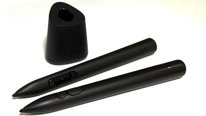 Logitech MX Ink For Quest & Muse For Vision Pro Paint An Unfinished Picture For Creative Input