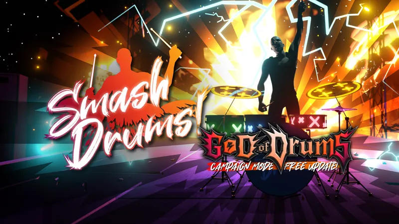 Smash Drums Celebrates Four Years On Quest With Free Campaign Update