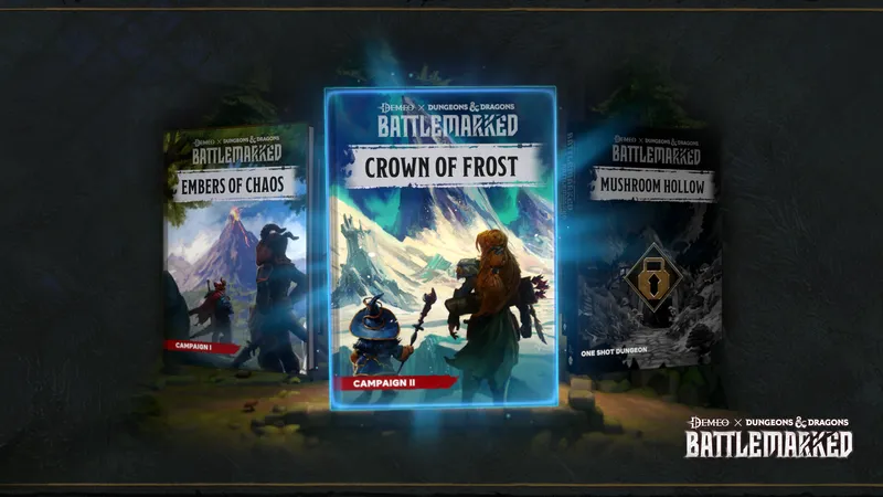 Demeo x Dungeons & Dragons: Battlemarked Reveals Crown Of Frost Campaign
