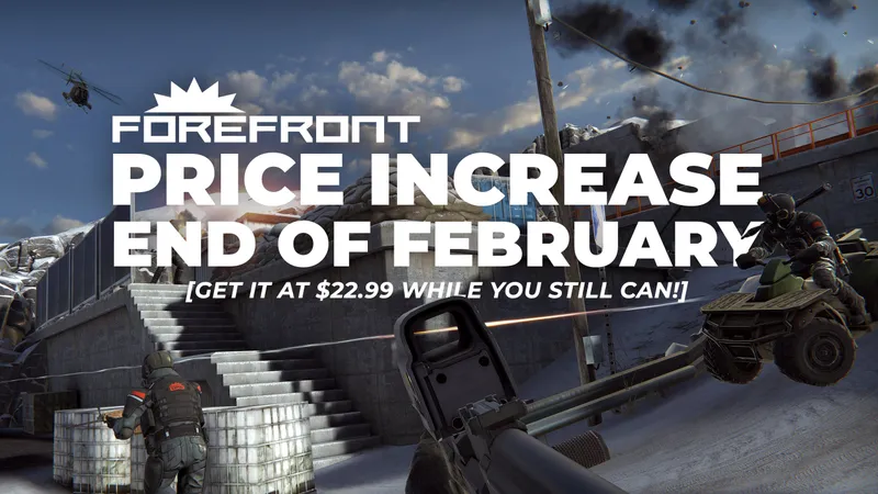 Forefront's Price Will Get "Major Update" & Price Increase Later This Month