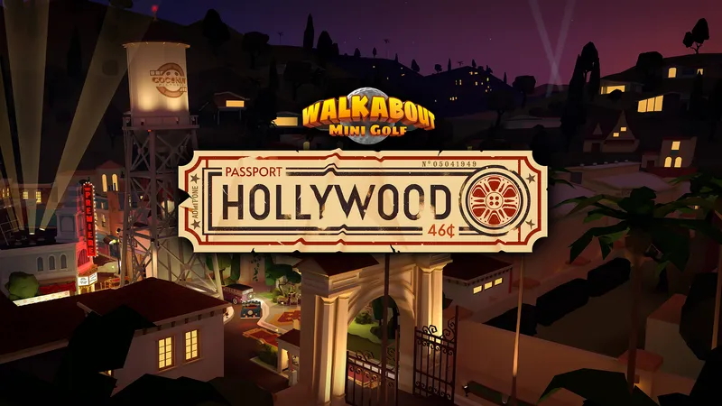 Walkabout Mini Golf Passport Hollywood